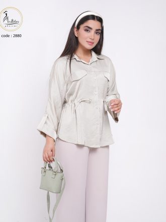 شومیز کمر گت لایوسل کد 2880