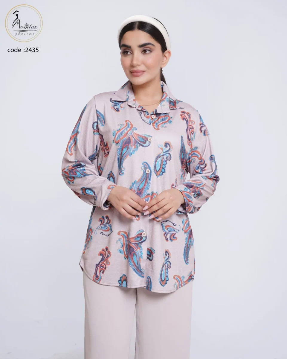شومیز بیسکویتی کد 2435 (پاییزه)