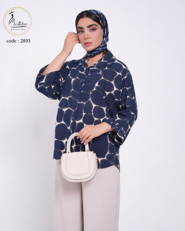 شومیز کیمونو طرح سنگ کد 2893
