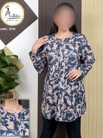 تونیک زنانه وسط پیله کد 3319