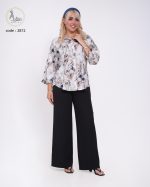 شومیز مچ وی پشت پیله کد 2872