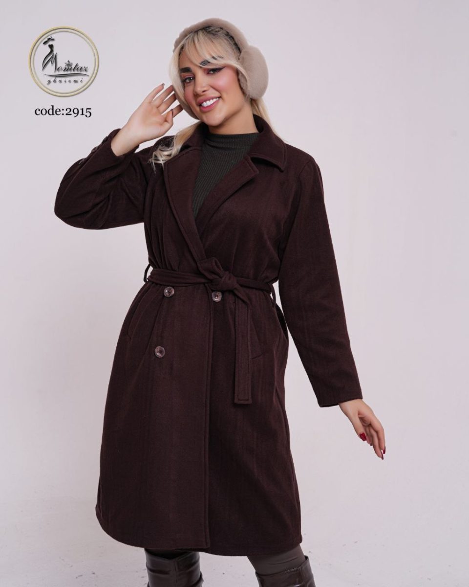 اورکت یقه انگلیسی بلند فوتر کد 2915 (پاییزه)