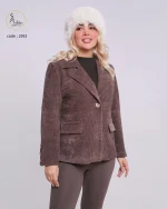 کت یقه انگلیسی آستردار کد 2953